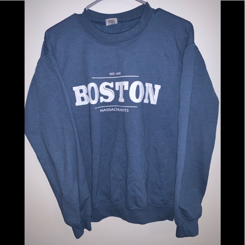 Graphic pullover sweatshirt